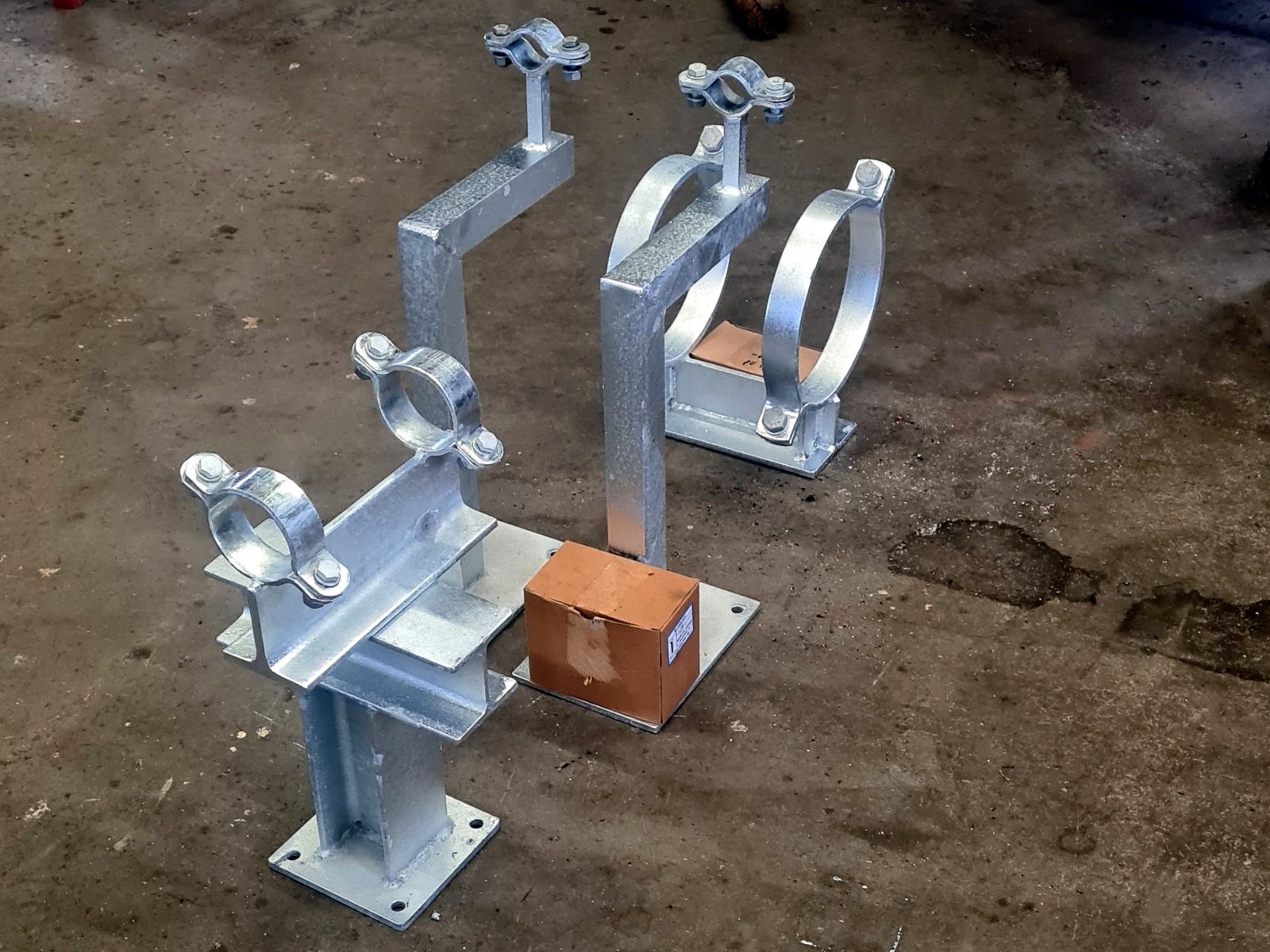 Gegalvaniseerde pipesupports